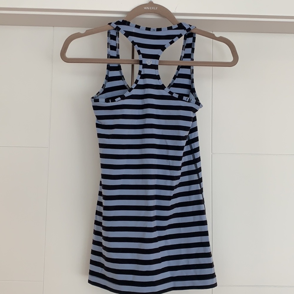 Lululemon Striped Razorback Tank - Picture 2 of 2
